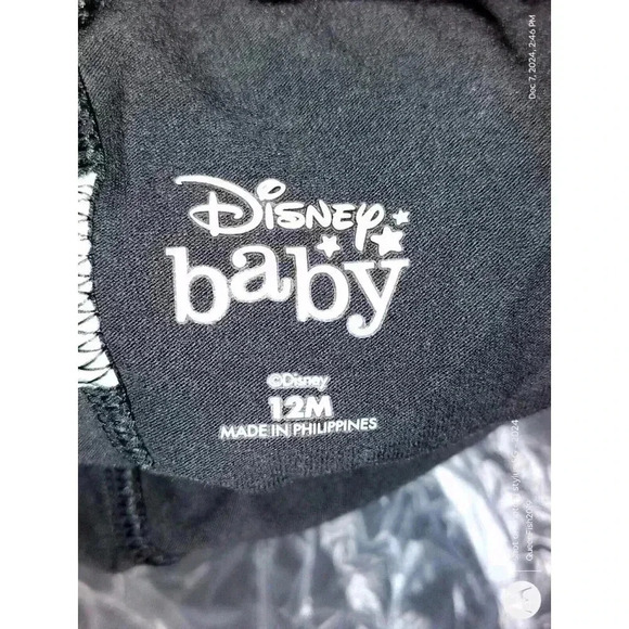 Disney Baby leggings with tulle tutu Black 12 Months - Picture 6 of 8
